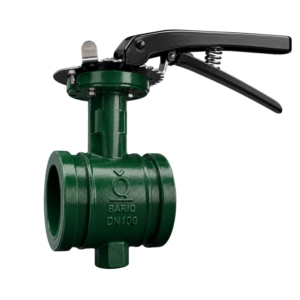 GRB90D – Ductile Iron Grooved Butterfly Valve PN16