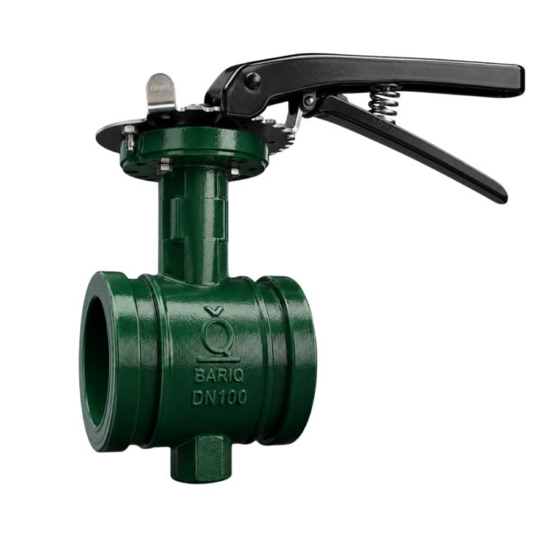 GRB90D – Ductile Iron Grooved Butterfly Valve PN16