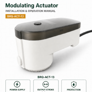 BARIQ BRQ-ACT-13 modulating actuator — manual cover